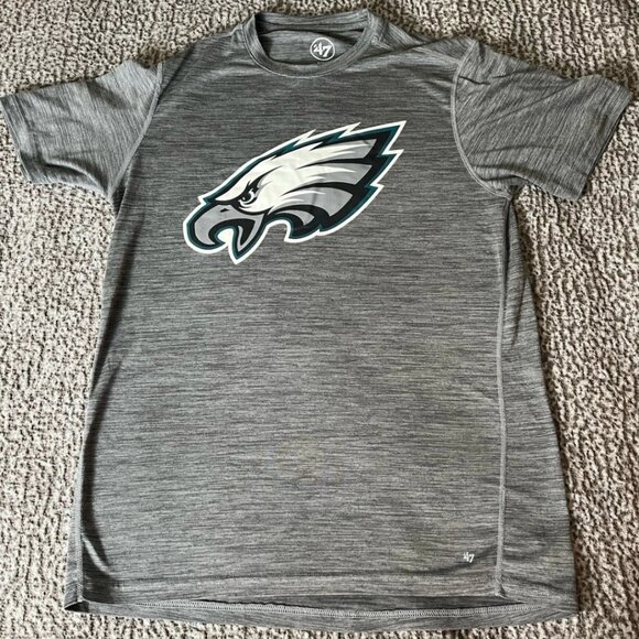 ‘47 Brand Other - Philadelphia Eagles ‘47 Brand Gray T Shirt Small NFL Football Logo Graphic Tee